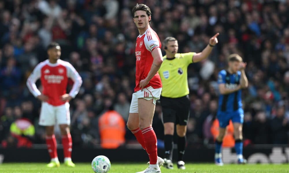 Declan Rice recovers from illness and is part of the Arsenal squad to face Sporting CP tonight