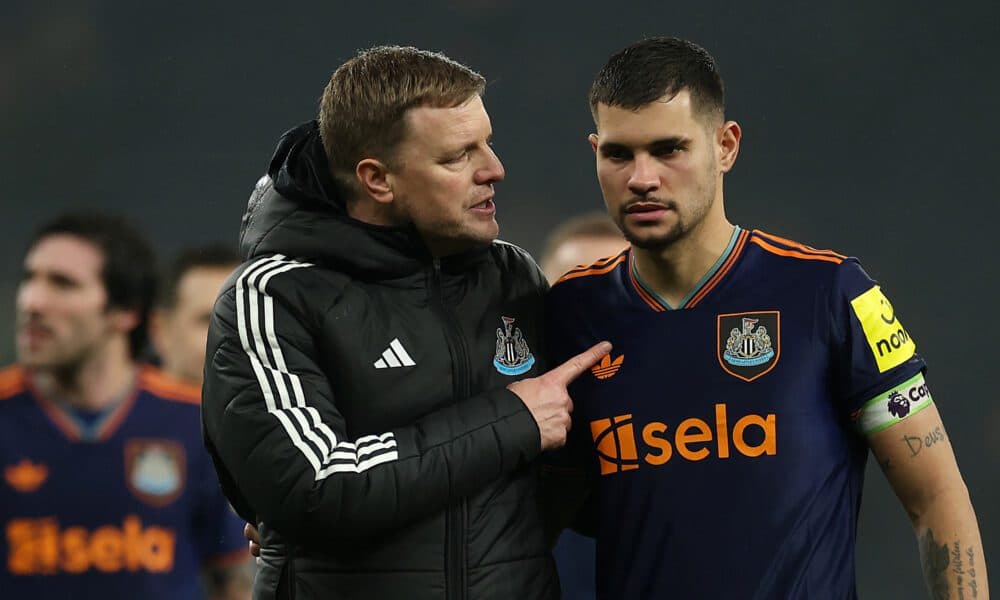 Bruno Guimaraes could return to the Newcastle squad this weekend after over two months out