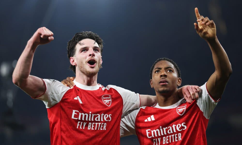 Declan Rice in awe of Arsenal teammate Myles Lewis-Skelly
