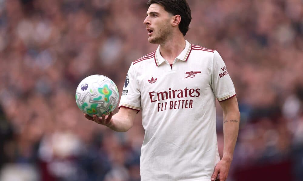 Arsenal star Declan Rice has been managing a minor back issue in recent weeks