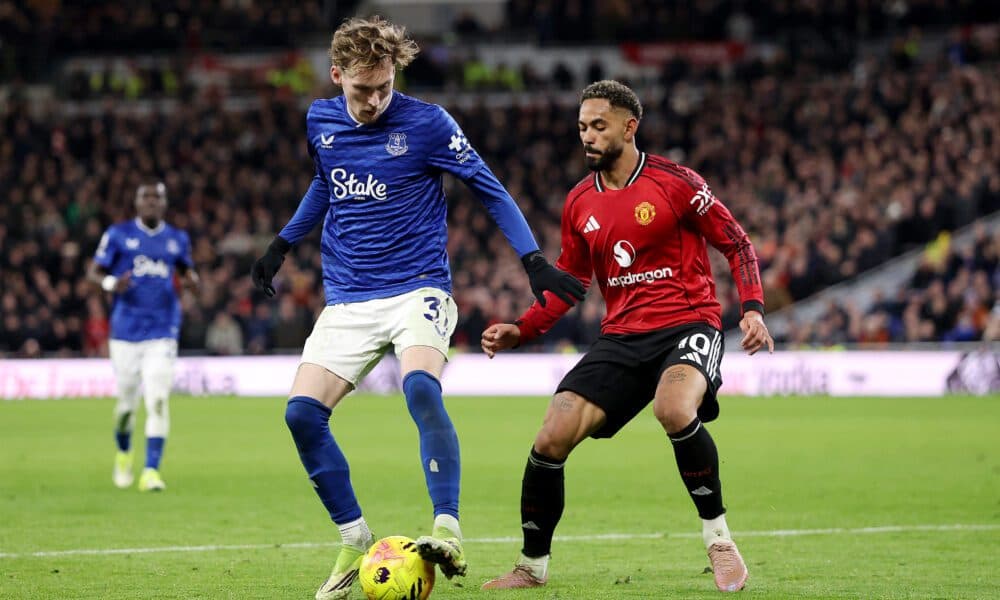 James Garner’s Everton performances make case for Manchester United return