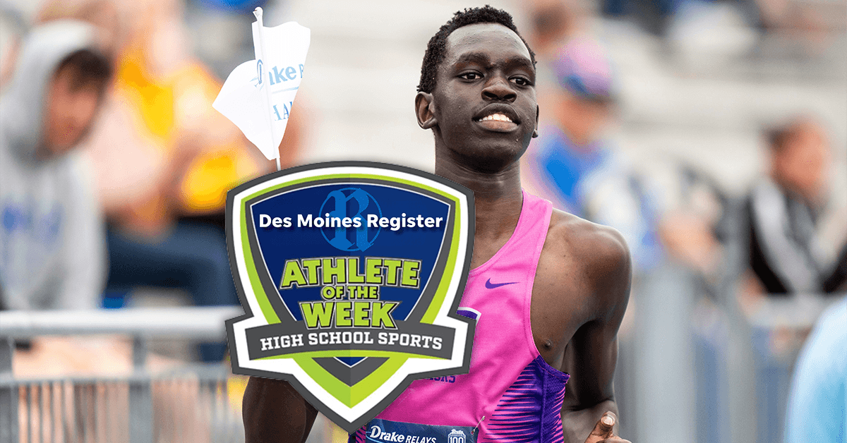 Vote for the Register male Athlete of the Week for April 19-25