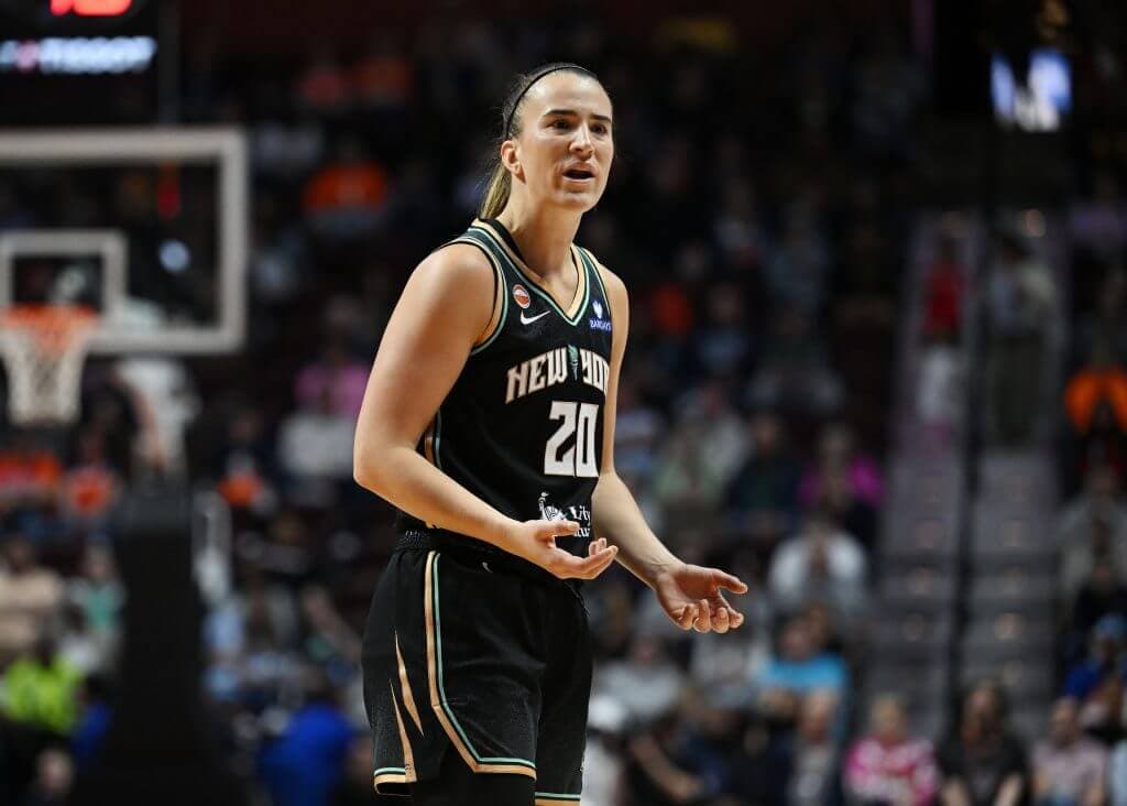 Sabrina Ionescu exits preseason Liberty win with apparent ankle injury