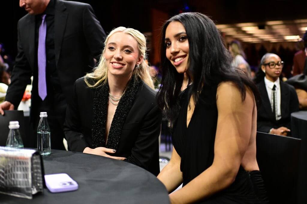 Wings employee declines comment when Azzi Fudd is asked about Paige Bueckers