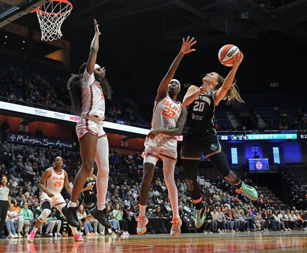 Liberty star Sabrina Ionescu to miss at least two weeks with injury