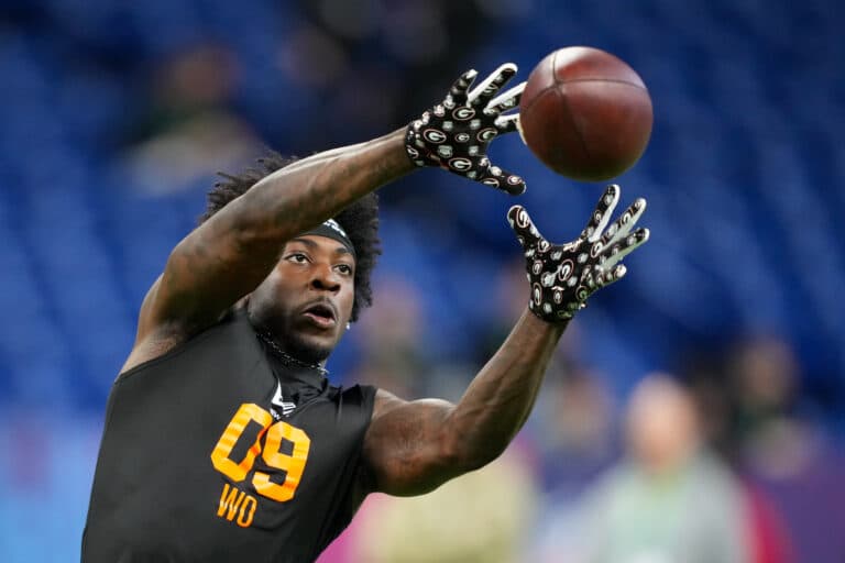 NFL draft prospect Zachariah Branch arrested after attending Georgia spring game