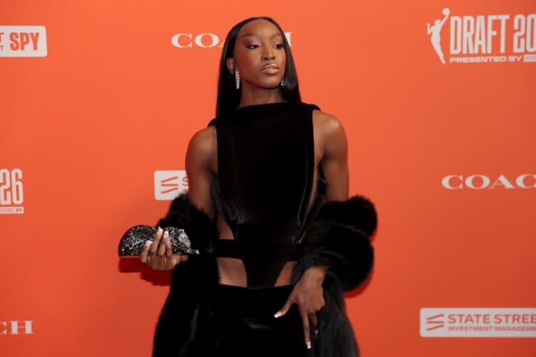 Top 12 athletes who slayed 2026 WNBA Draft orange carpet looks