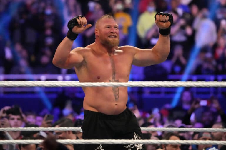 Brock Lesnar retires in emotional WrestleMania 42 moment