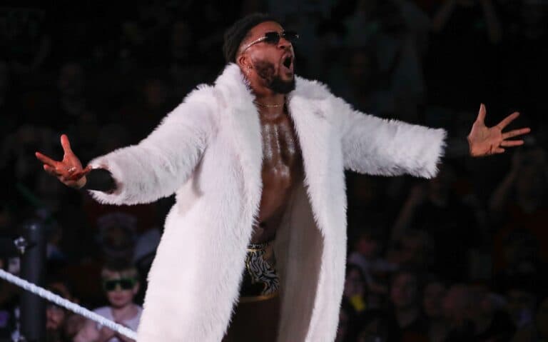 Trick Williams shares heartwarming moment with parents after epic WrestleMania win