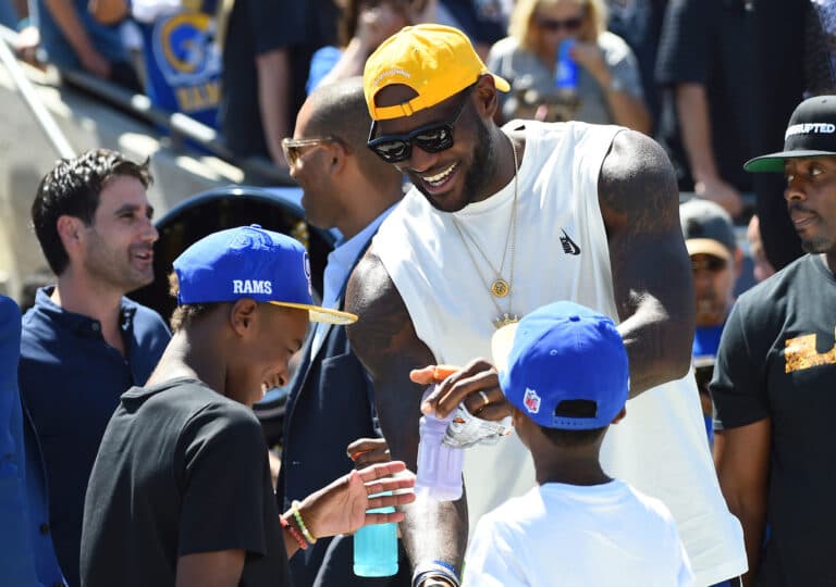 LeBron James jokes about secret child after viral Will Anderson Jr moment