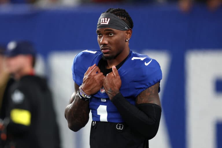 Giants star Malik Nabers puzzled by team selecting Arvell Reese in 2026 NFL Draft