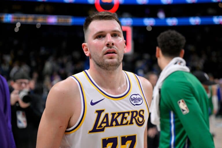 Luka Doncic draws Ric Flair’s anger during Lakers-Thunder game