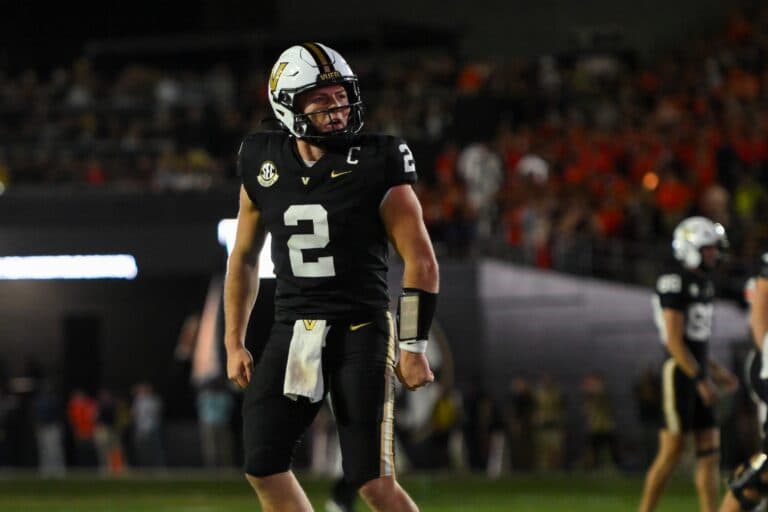 Why Diego Pavia has leg up in Ravens’ rookie minicamp competition