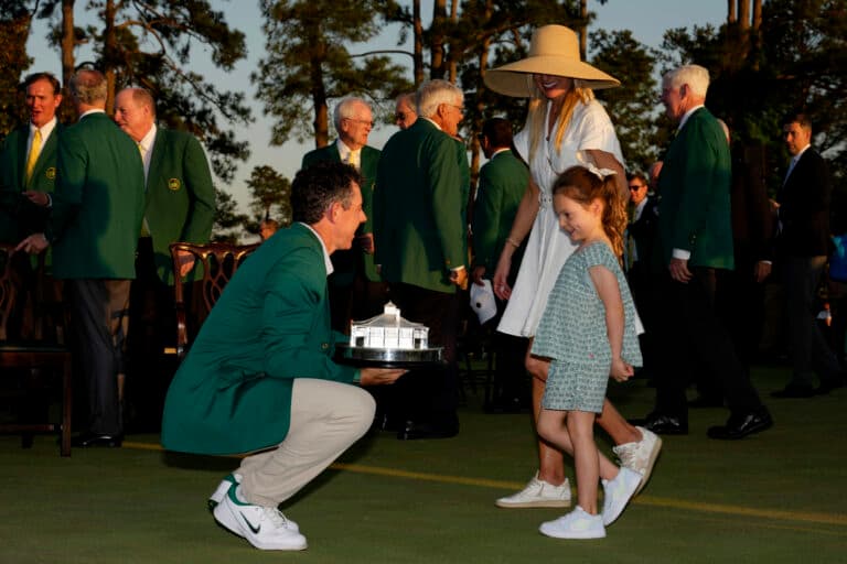 Masters champ Rory McIlroy shares golf dad tips with Jason Kelce