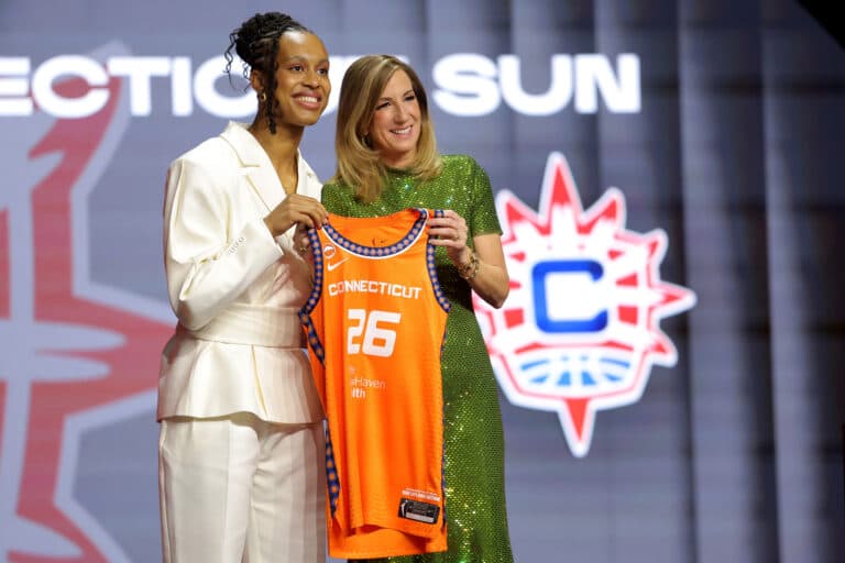 Cathy Engelbert takes awkward jab at reporter during 2026 WNBA Draft