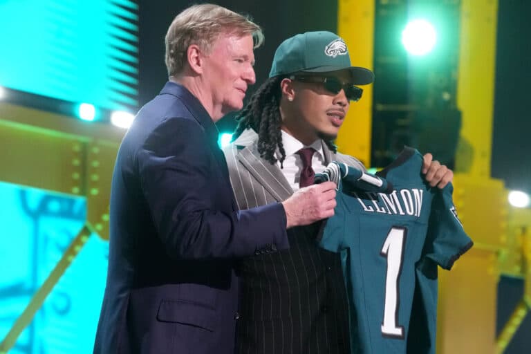 Makai Lemon, Philadelphia Eagles get head start on rookie contract