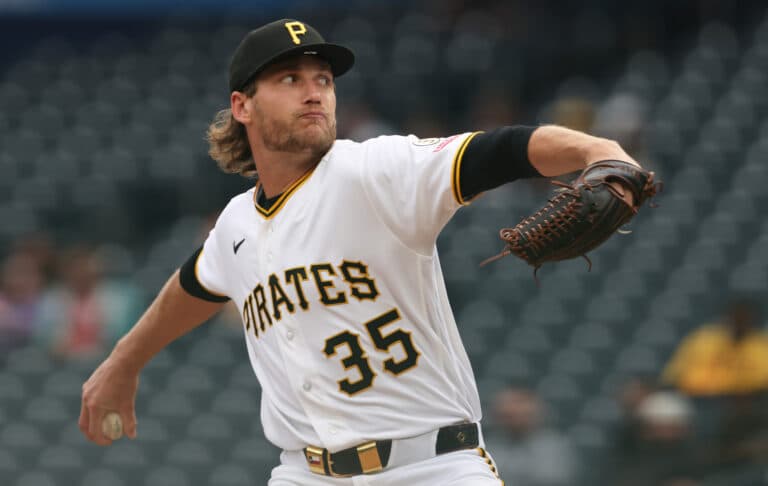 Pirates catcher pulls off arm-sleeve gender reveal for starter Braxton Ashcraft’s baby