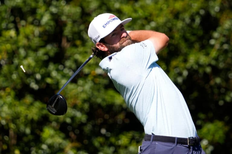 Cameron Young penalizes himself, still builds huge lead at Cadillac Championship