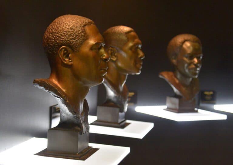 Schools with the most Pro Football Hall of Famers