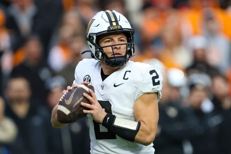 Diego Pavia has a path to playing time in the NFL