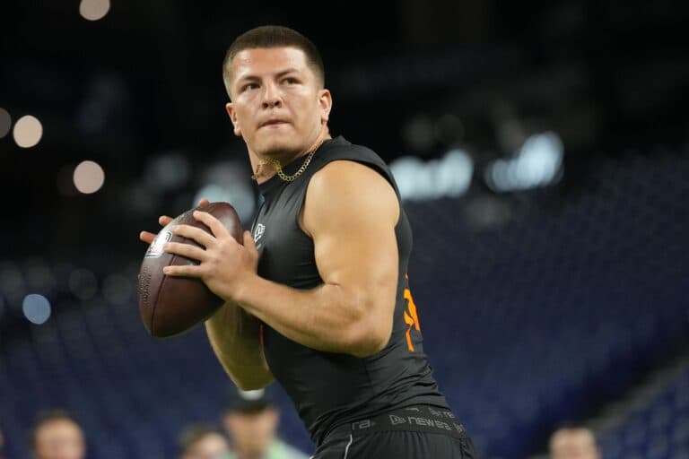 Undrafted quarterbacks in the 2026 NFL draft and their next destinations