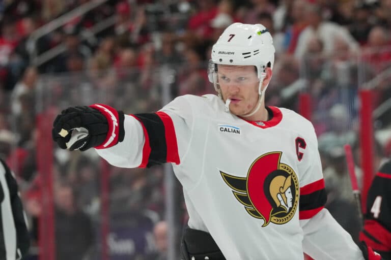 Senators’ Brady Tkachuk frustrated by trade rumors, says it’s a ‘distraction’