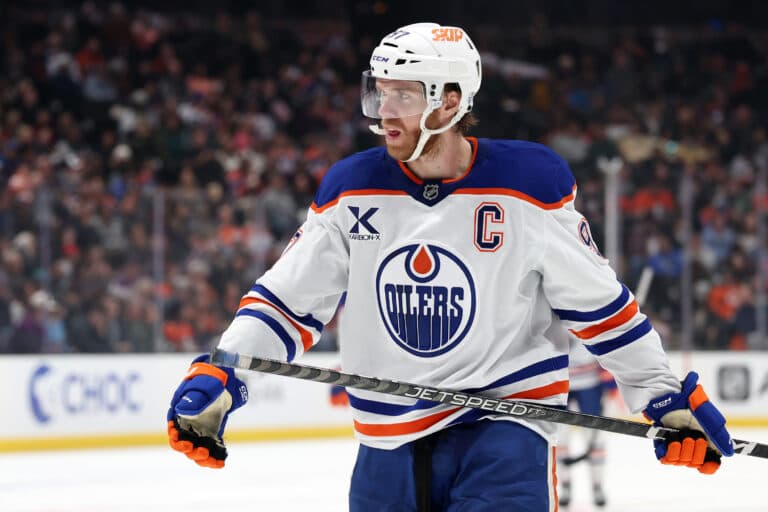 Connor McDavid urged to ‘breathe’ as struggles continue vs Ducks