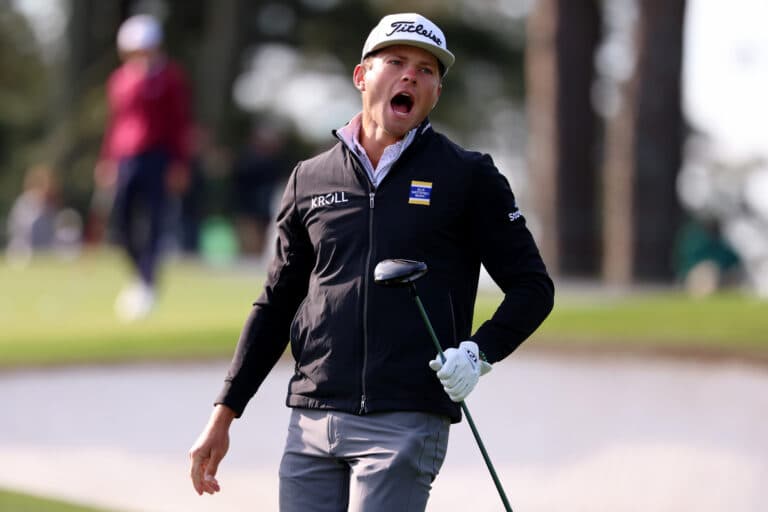 PGA Tour golfer goes shirtless, makes muddy mess at Zurich Classic