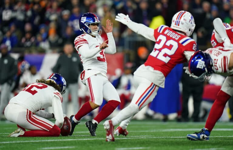 How Giants Younghoe Koo’s viral botched kick vs. Patriots saved NFL fan’s life
