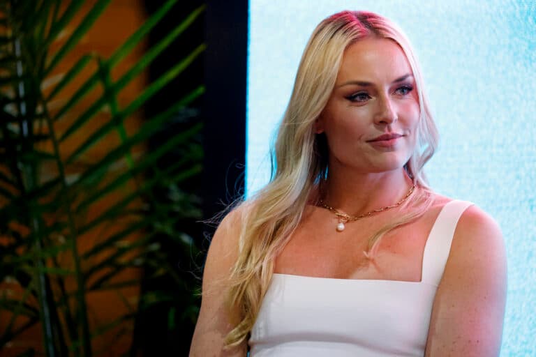 Lindsey Vonn makes positive steps after devastating Olympic crash