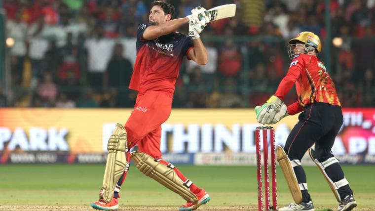 Tim David fined 30 per cent of match fees for offensive gesture during RCB vs MI IPL 2026 clash