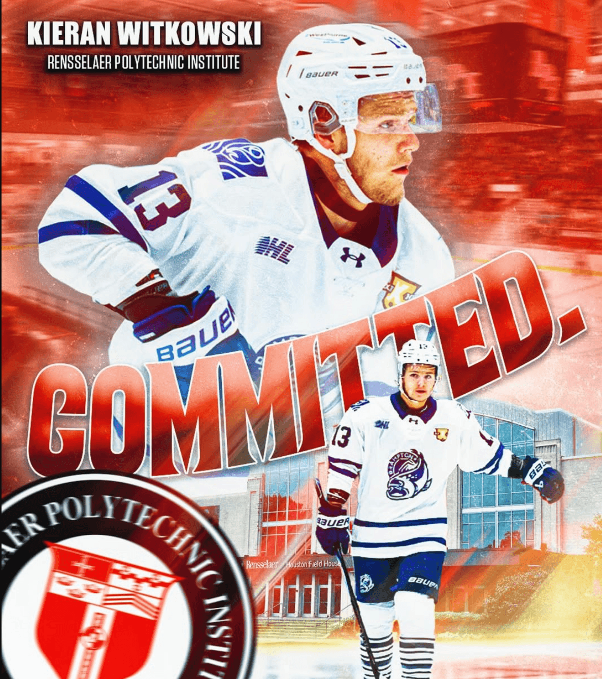 Brampton Steelheads forward commits to RIT