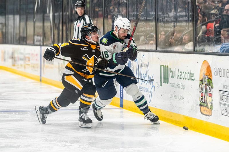Resilient Wheeling Nailers Put Maine Mariners on Brink Early in Series