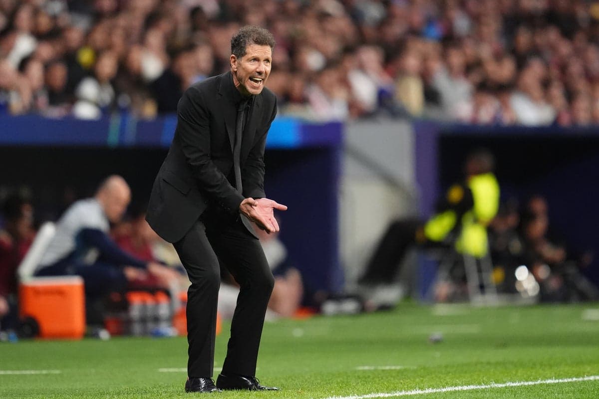 Diego Simeone criticised for ‘atrocious’ behaviour during controversial VAR decision