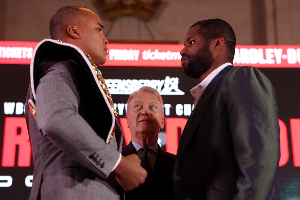 When is Wardley vs Dubois? Date, start time, undercard and how to watch fight