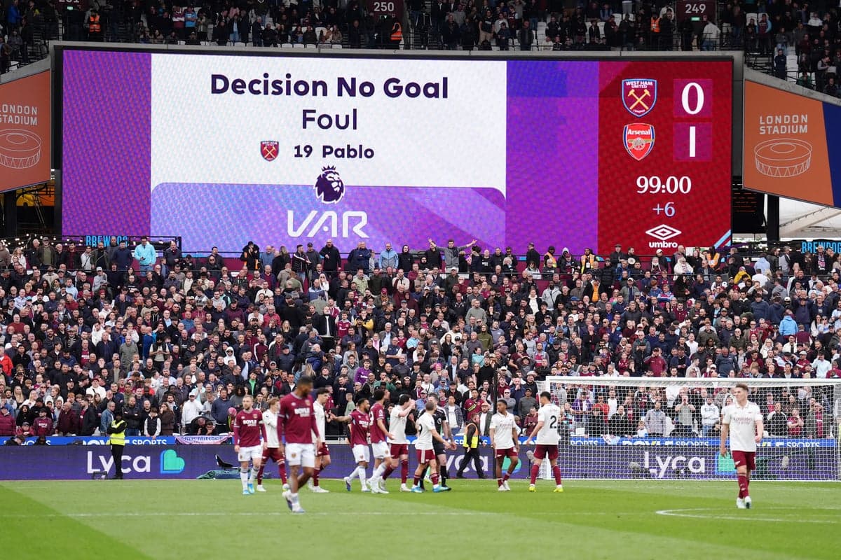 Why was Callum Wilson’s goal disallowed by VAR for West Ham against Arsenal?