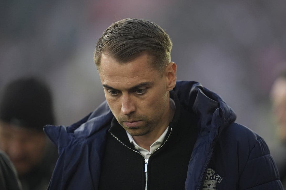 Southampton boss Tonda Eckert walks out of press conference after ‘spygate’ questioning