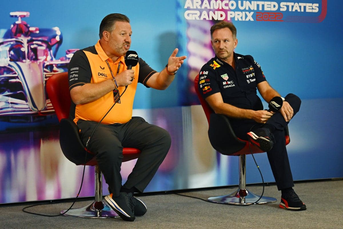 Christian Horner F1 return mooted by Zak Brown: ‘It’d be great to have him back’