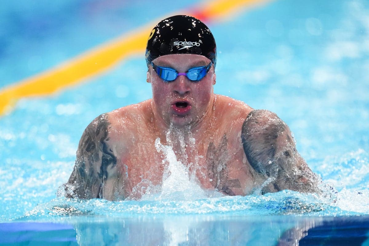 Adam Peaty takes 100m breaststroke gold in British national championships as bid for LA 2028 begins