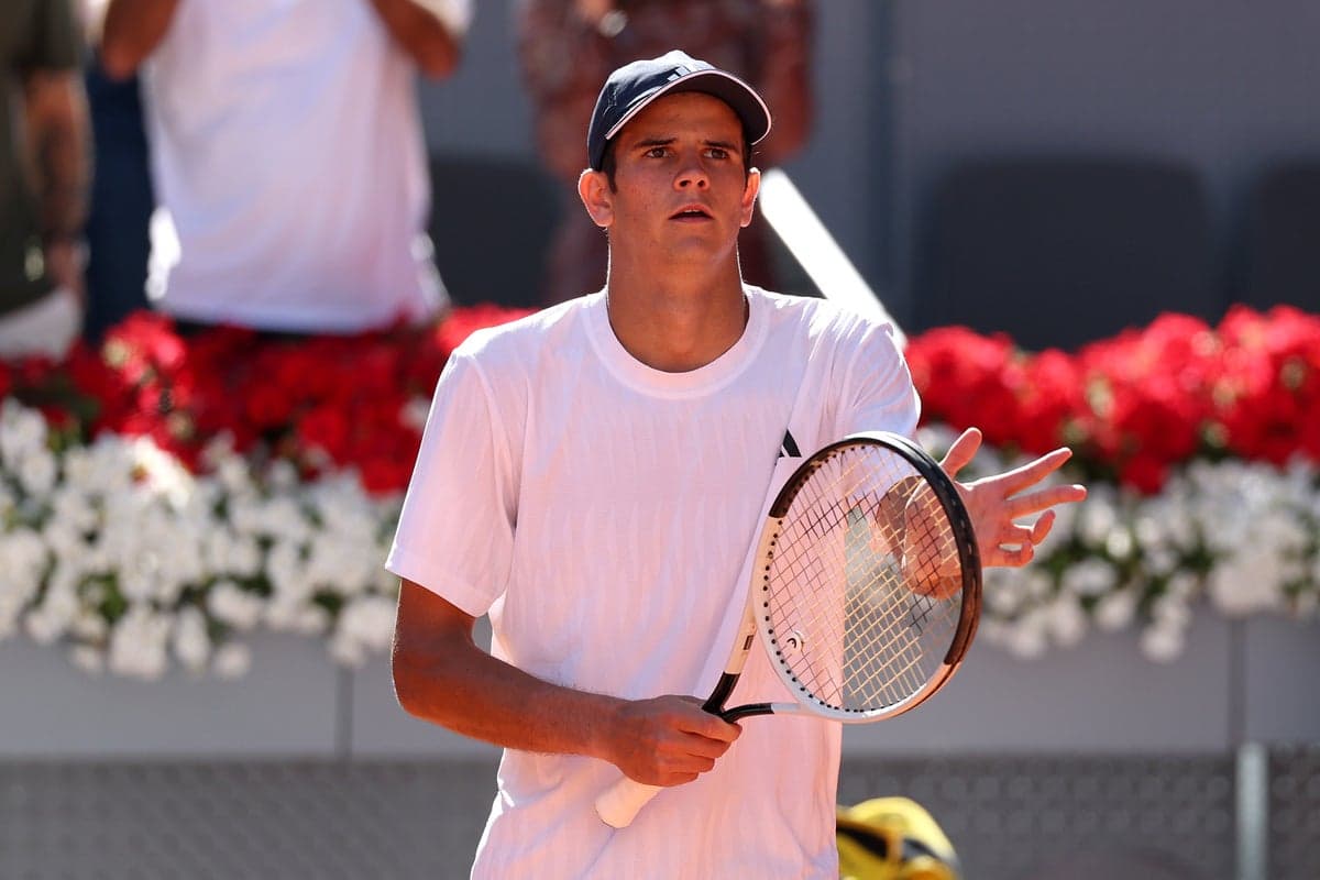 Rising star Rafael Jodar sets up blockbuster Jannik Sinner clash at Madrid Open