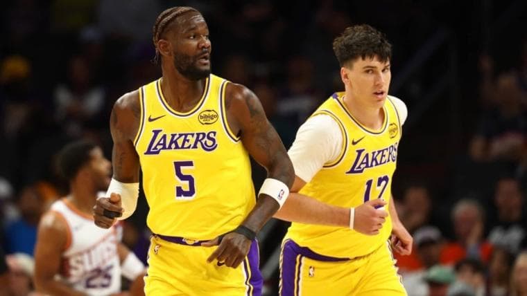 Lakers frontcourt player in jeopardy of missing Game 3 with ankle injury