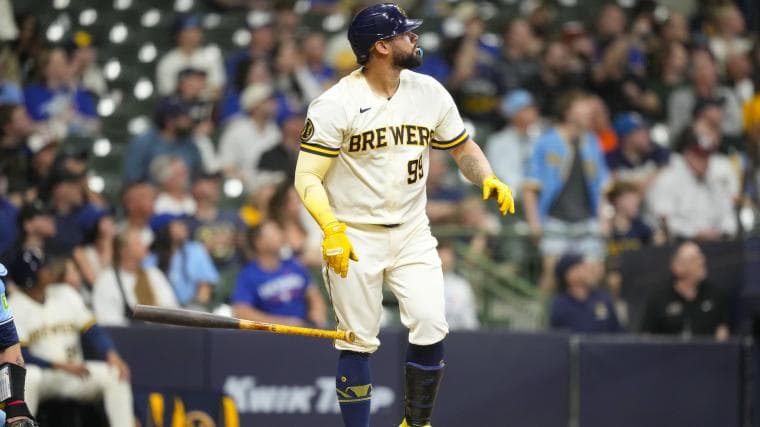 Brewers' Gary Sanchez is best hitter in MLB so far this season, and that matters in pursuit of Dodgers