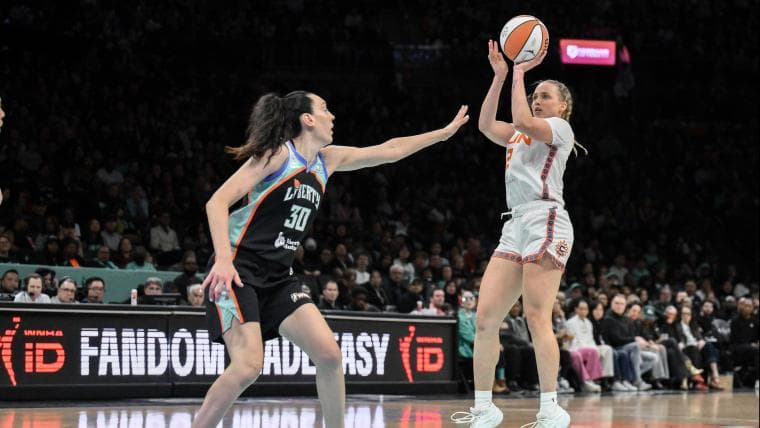 Hailey Van Lith shows her potential in Sun debut after Sky parted ways