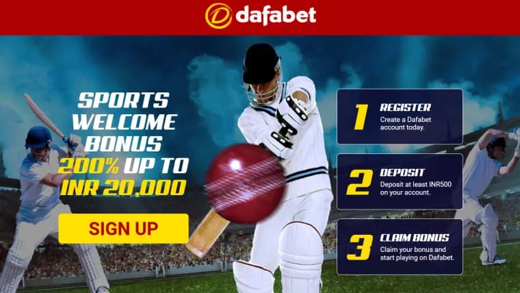 Dafabet IPL Betting Offer: Get a 200% bonus up to INR 20,000