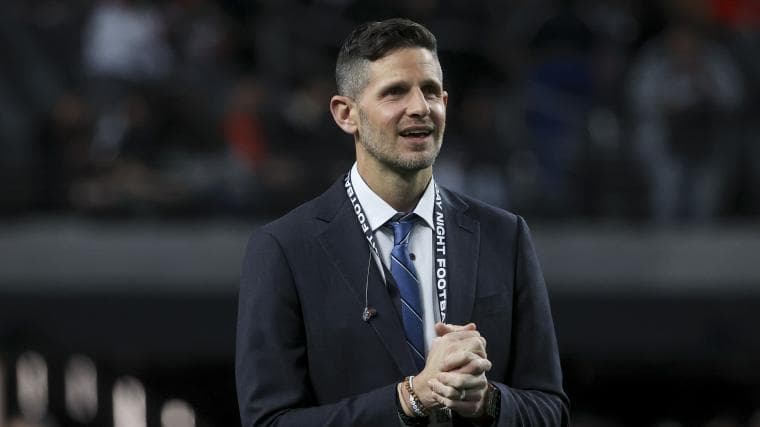 Dan Orlovsky takes literal victory lap after Ty Simpson first-round prediction comes true