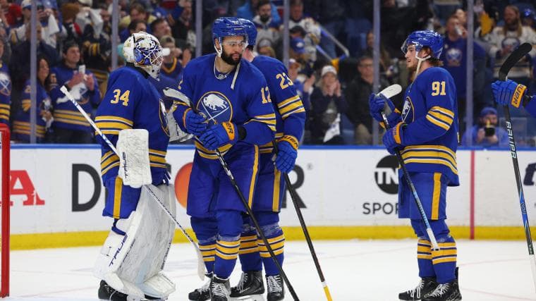 This perfect Sabres moment between Zach Benson, Jordan Greenway sums up Buffalo's team