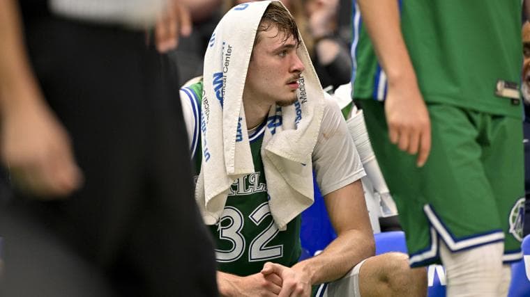 Cooper Flagg exits final rookie game early, caps off standout rookie season with Dallas