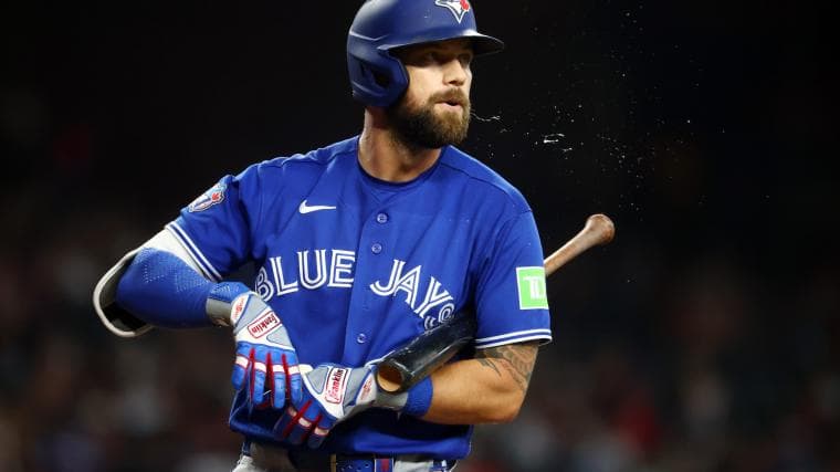 Blue Jays predicted to trade .725 OPS outfielder who ranks below Addison Barger