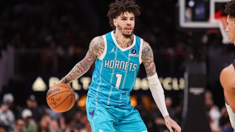 LaMelo Ball apologizes for grabbing Bam Adebayo's leg and subsequent tailbone injury