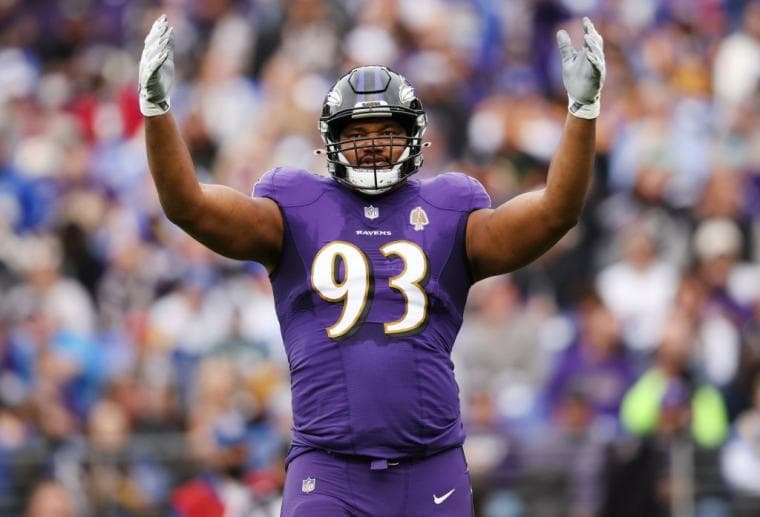 Calais Campbell Returns to Baltimore Ravens on One-Year Deal for 19th NFL Season